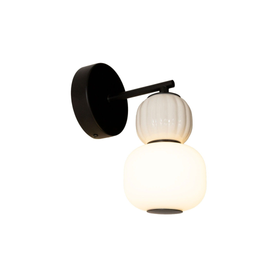 Maxlight Kinkiet Modern 5W, Opal + Light Grey W0398