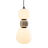 Maxlight Lampa Wiszaca Modern 13W, Opal + Light Grey P0627