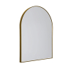 Maxlight Mirror Półokrąg 90X70cm Złote Lustro Podświetlane W0386