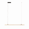 Maxlight Lampa Wisząca Fayette 121cm 20W 3000K Czarny IP44 P0621