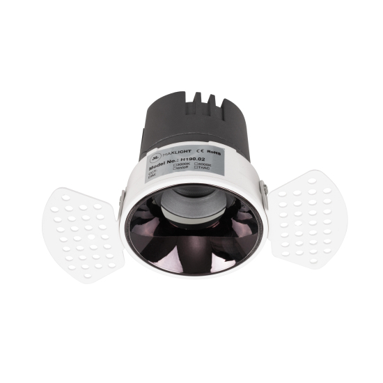 Maxlight H190.02 Spilio, do skompletowania z modułem HM190 i zasilaczem HT190 Wpuszczana biały