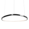Maxlight P0662D Cayenne 80cm Lampa Wisząca czarny szczotkowany