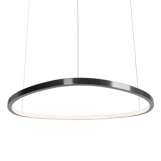 Maxlight P0662D Cayenne 80cm Lampa Wisząca czarny szczotkowany