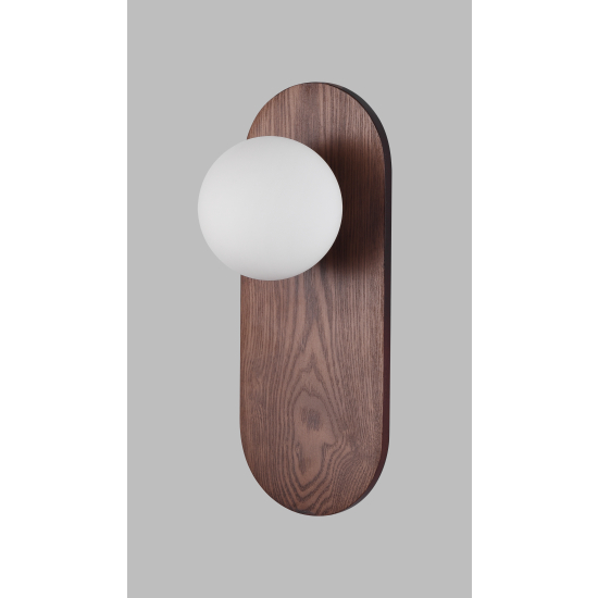 Maxlight W0476 Point Kinkiet ciemne drewno