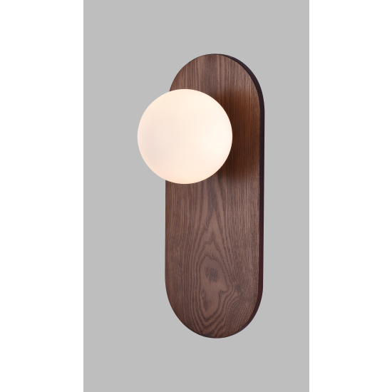 Maxlight W0476 Point Kinkiet ciemne drewno