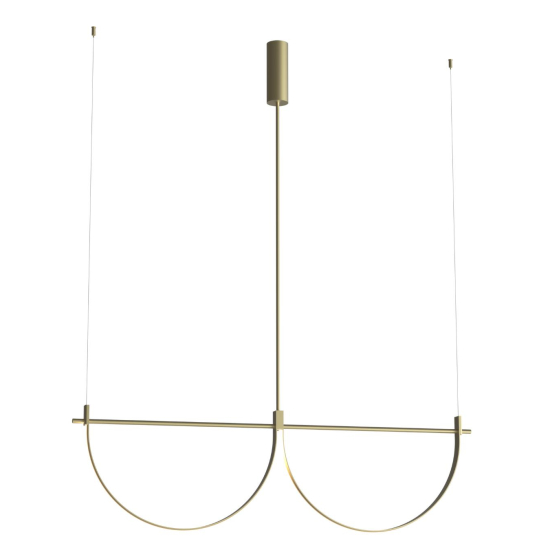 Maxlight P0689 Victoria 40W Lampa Wisząca złoty