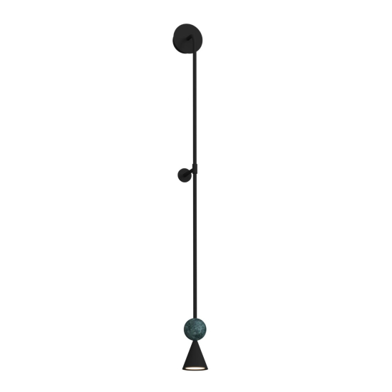 Maxlight W0446 Bingo Kinkiet czarny