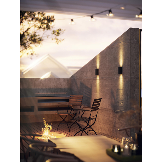 Maxlight W0469 Badia IP65 Ogrodowa Kinkiet czarny
