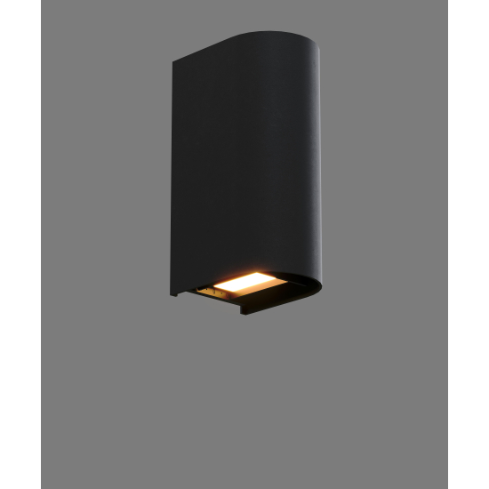 Maxlight W0469 Badia IP65 Ogrodowa Kinkiet czarny