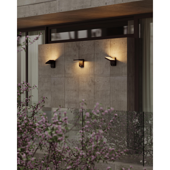 Maxlight W0471 Ladis IP65 Ogrodowa Kinkiet czarny