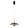 Maxlight P0676 Manuka Lampa Wisząca czarny + złoty