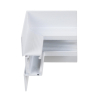 Maxlight NT9004 Micro11 Kątownik wpuszczany kąt boczny wewnętrzny Akcesoria do Micro11 czarny
