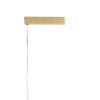 Maxlight P0622 Fayette 121cm Lampa Wisząca złoty