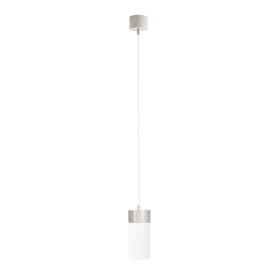 Maxlight P0639 Fusion  Lampa Wisząca Szary RAL 7044