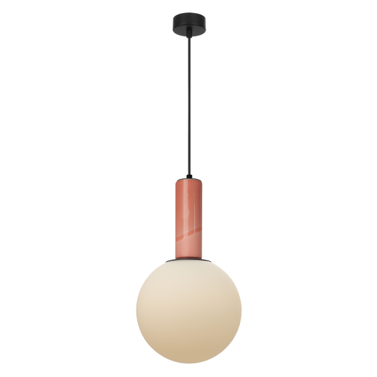 Maxlight P0691 Rainbow Lampa Wisząca łososiowy RAL 3022